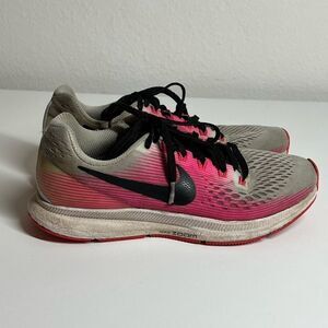 Nike Air Zoom Pegasus 34 Shoes Women US 7,5 black/pink/blue 880560-411